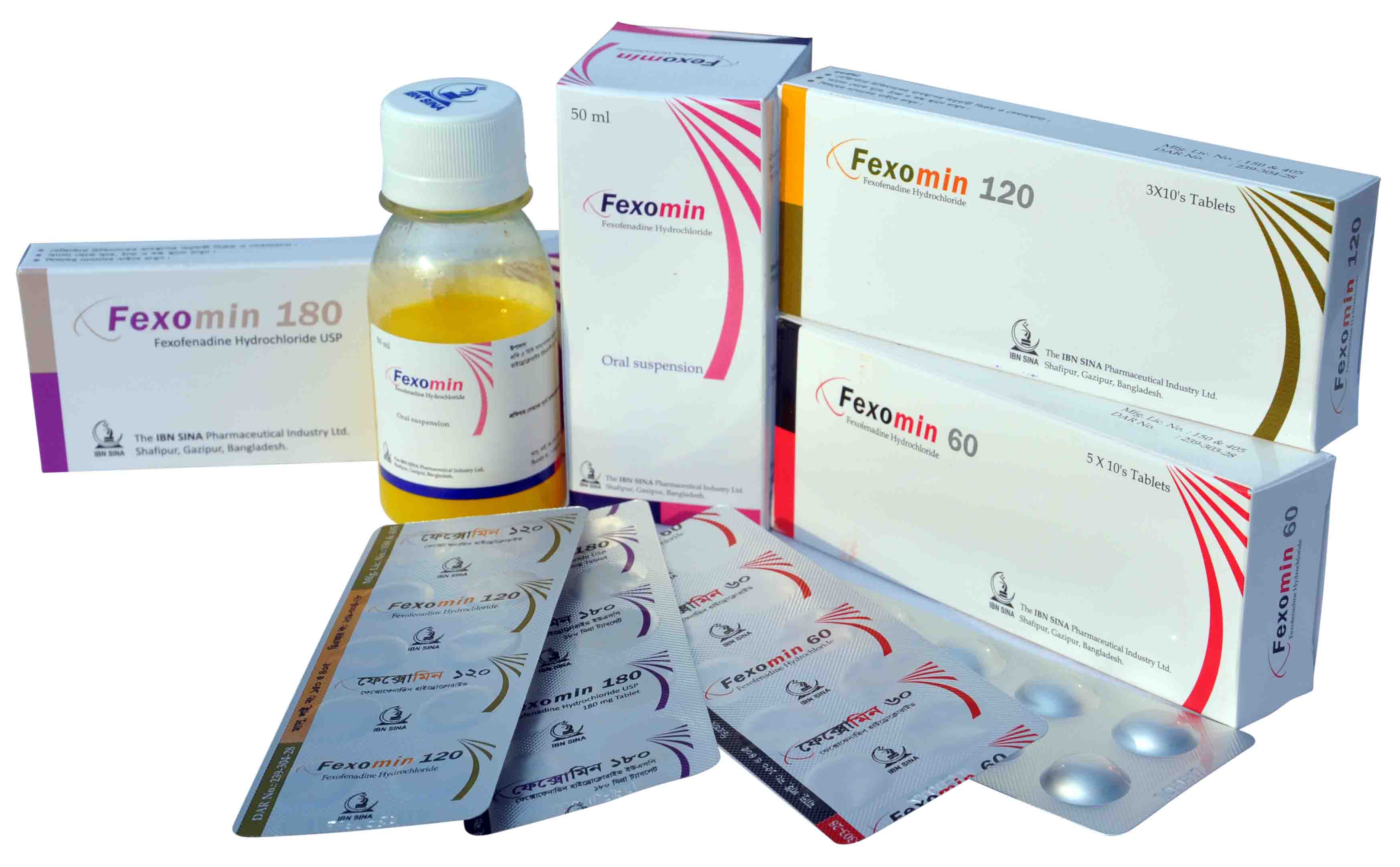 Tab. Fexomin 120mg