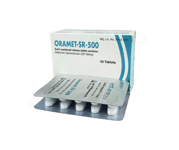 Tab. Oramet-SR 1000mg