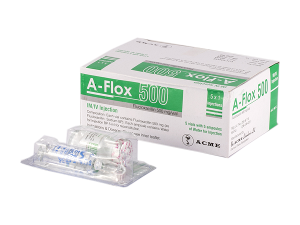 MI/IV. A-flox 500mg/vial