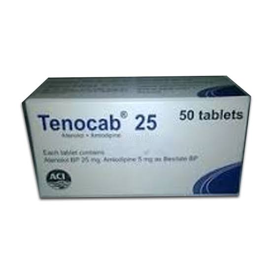 Tab. Tenocab 5mg + 25mg