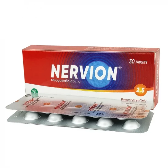 Tab. Nervion 2.5mg