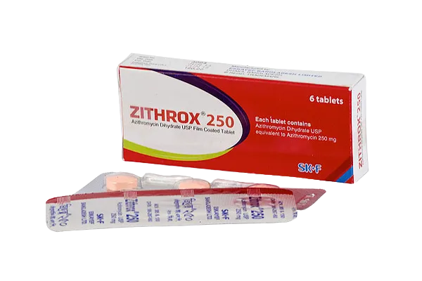 tab. Zithrox  250 mg