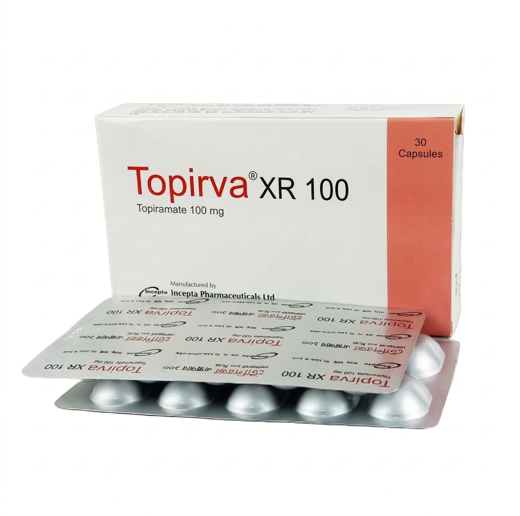 Cap. Topirva XR 100 mg