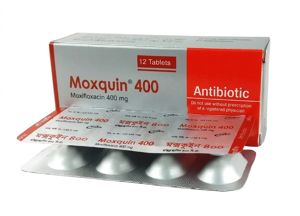 Tab. Moxquin 400 mg