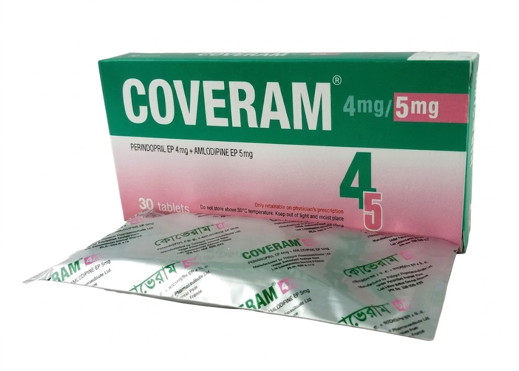 Tab. Coveram 4 mg+5 mg