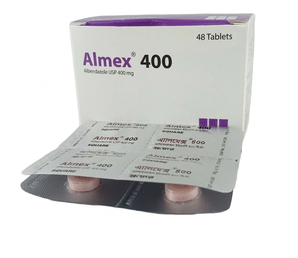 Tab. Almex Chewable 400 mg