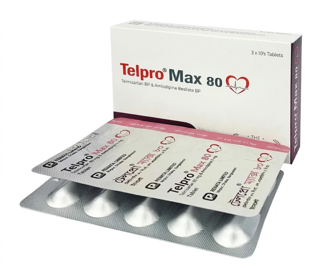 Tab. Telpro Max 5 mg+80 mg
