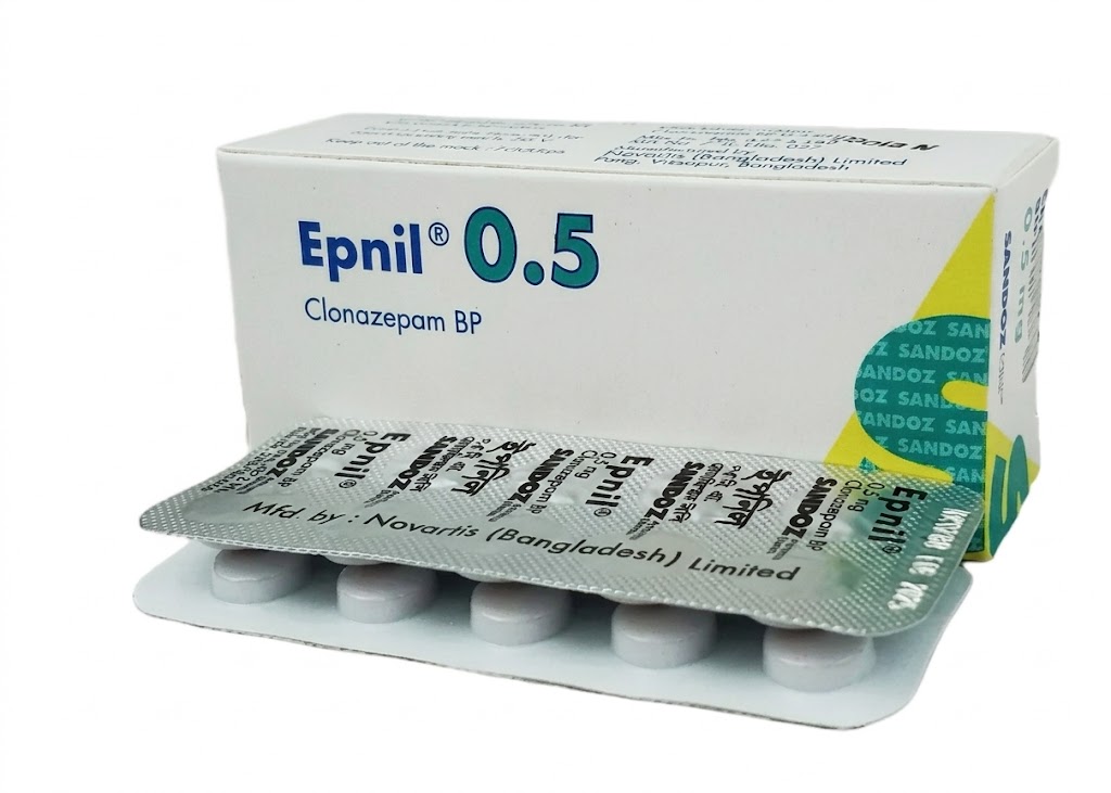 Tab. Epnil 0.5 mg