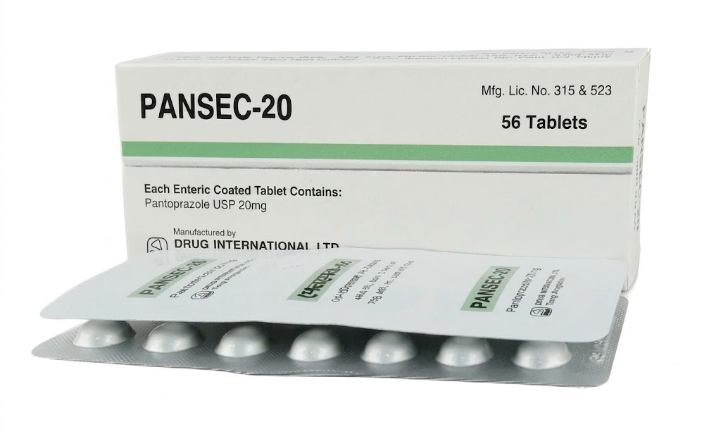 Tab. Pansec 20 mg