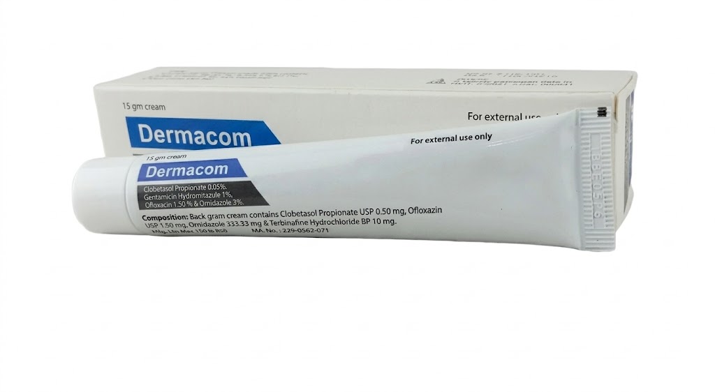 Dermacom 0.05%+0.75%+2%+1% Cream