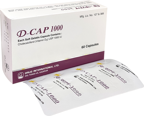 Cap. D-Cap 1000 IU