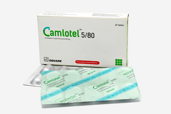Tab. Camlotel 5 mg + 80 mg